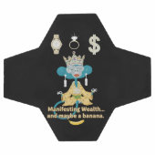 Manifesting Wealth Monkey zen art Voetbal (Enkel)