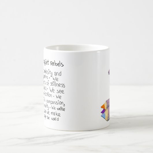 Manifesto-Mok voor stille opstandelingen Koffiemok (Center)