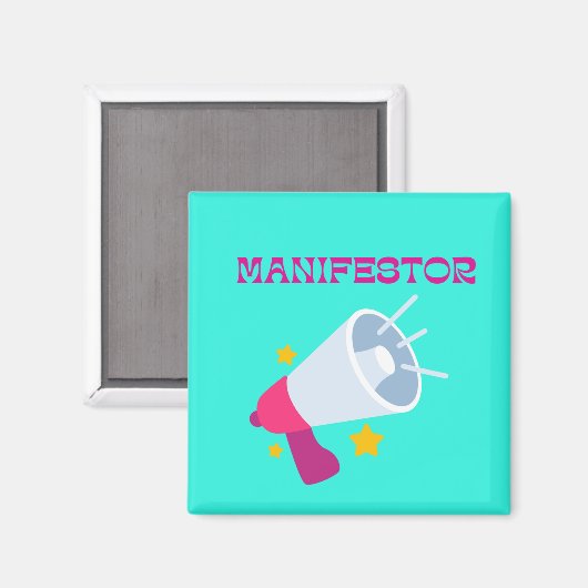 Manifestormagneet voor menselijk ontwerp magneet (Voorkant / Achterkant)