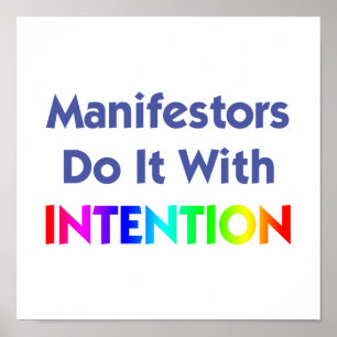 Manifestors Doen het met Intentie Print
