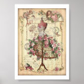 manikin girly-poster poster (Voorkant)