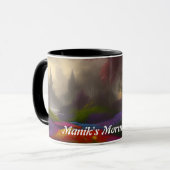 Manik's Morning Tea Gepersonaliseerd  Mok (Voorkant links)