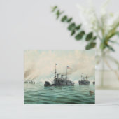 Manila Bay: "Je mag vuren als je klaar bent, Gridl Briefkaart (Staand voorkant)