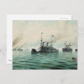 Manila Bay: "Je mag vuren als je klaar bent, Gridl Briefkaart (Voorkant / Achterkant)