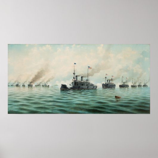 Manila Bay: "Je mag vuren als je klaar bent, Gridl Poster (Voorkant)