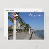 manila boardwalk briefkaart (Voorkant / Achterkant)