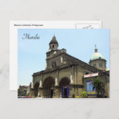 manila cathedraal briefkaart (Voorkant / Achterkant)