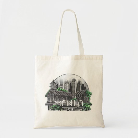 Manila City Filipijnen Tote Bag (Voorkant)