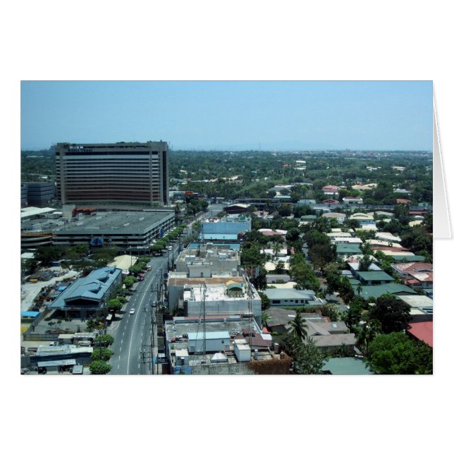 manila cityscène (Voorkant Horizontaal)