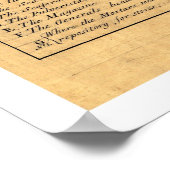 Manila Filipijnen — Attack Map 1762 Poster (Hoek)