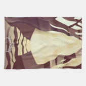 Manila Filipijnen reisposter. Theedoek (Horizontaal)