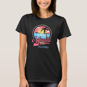 Manila Filipino Retro Pinoy Summer Philippines, Vi T-shirt