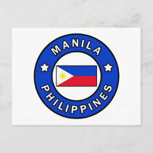 Manila Filippijnen Briefkaart