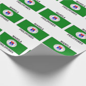 Manila Filippijnen Cadeaupapier (Hoek)