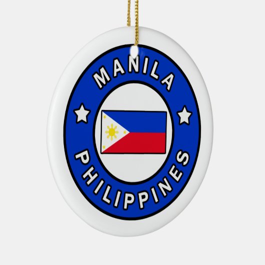 Manila Filippijnen Keramisch Ornament (Rechts)