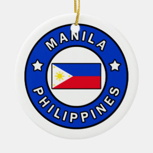 Manila Filippijnen Keramisch Ornament