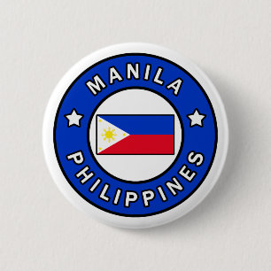 Manila Filippijnen Ronde Button 5,7 Cm