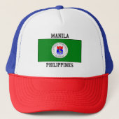 Manila Filippijnen Trucker Pet (Voorkant)