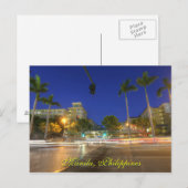 Manila, Filippijns briefkaart (Voorkant / Achterkant)