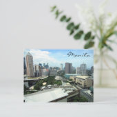 manila greenbelt briefkaart (Staand voorkant)