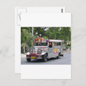 Manila Jeepney Briefkaart (Voorkant / Achterkant)