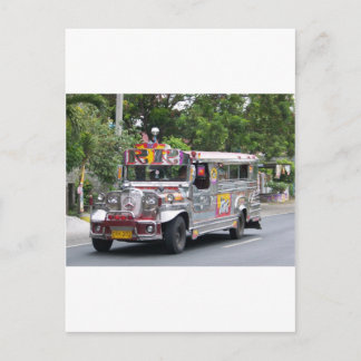 Manila Jeepney Briefkaart