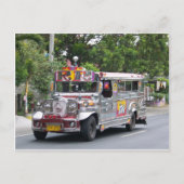 Manila Jeepney Briefkaart (Voorkant)