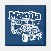 Manila Jeepney Magneet (Voorkant)