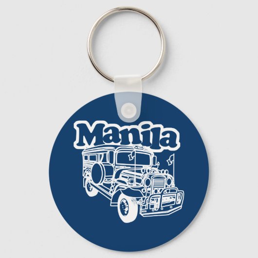 Manila Jeepney Sleutelhanger (Voorkant)