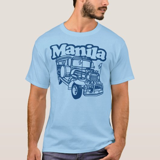 Manila Jeepney T-shirt (Voorkant)