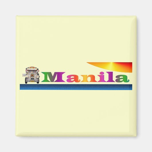 Manila Magneet (Voorkant)