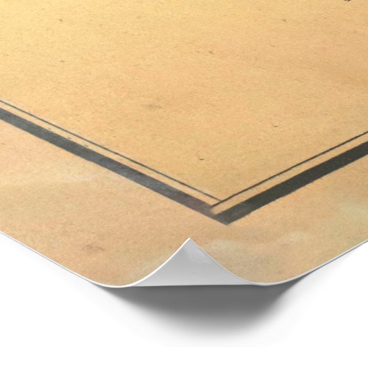 Manila Philippines Map (1898) Poster (Hoek)