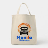 Manila Philippines Southeast Asia Tote Bag (Achterkant)