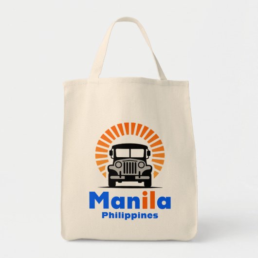 Manila Philippines Southeast Asia Tote Bag (Voorkant)