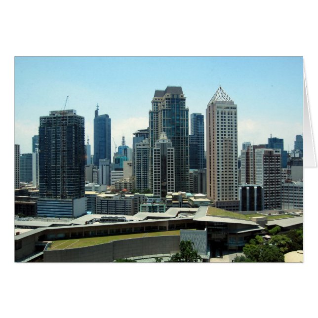 manila skyline (Voorkant Horizontaal)