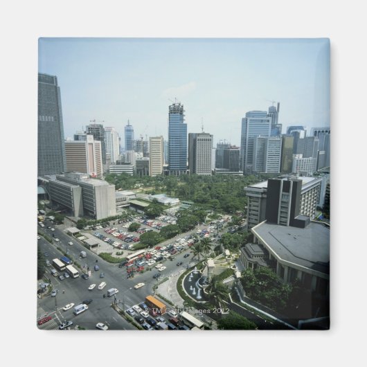 Manila Skyline Magneet (Voorkant)