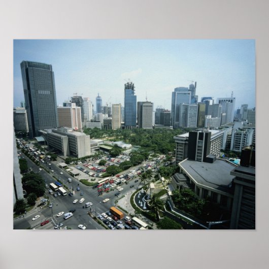 Manila Skyline Poster (Voorkant)