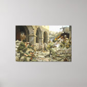 Manila zou doen door Keith Rocco Canvas Print (Voorkant)