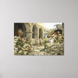 Manila zou doen door Keith Rocco Canvas Print