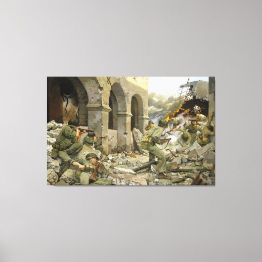 Manila zou doen door Keith Rocco Canvas Print (Voorkant)