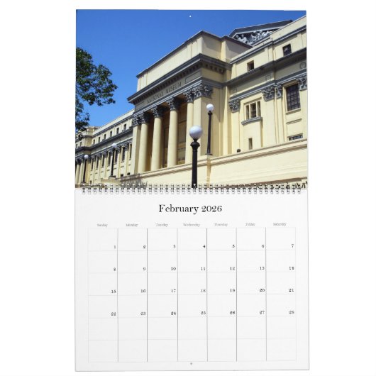 Manilla 2025 groot kalender (Feb 2026)