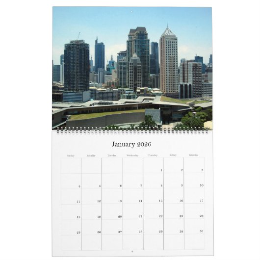 Manilla 2025 groot kalender (Jan 2026)
