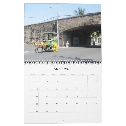 Manilla 2026 kalender (Mar 2026)
