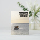 Manilla Bay op de Filipijnen Briefkaart (Staand voorkant)