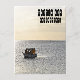 Manilla Bay op de Filipijnen Briefkaart