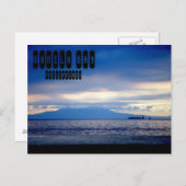 Manilla Bay op de Filipijnen Briefkaart (Voorkant / Achterkant)