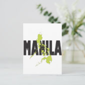 Manilla, Filipijnen Briefkaart (Staand voorkant)