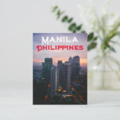 Manilla, Filipijnen Briefkaart (Staand voorkant)