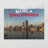Manilla, Filipijnen Briefkaart (Voorkant)