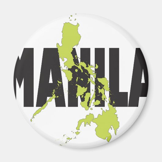 Manilla, Filipijnen Magneet (Voorkant)